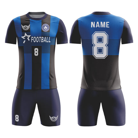Maglia da calcio personalizzata con stampa a sublimazione – Set da calcio ad asciugatura rapida