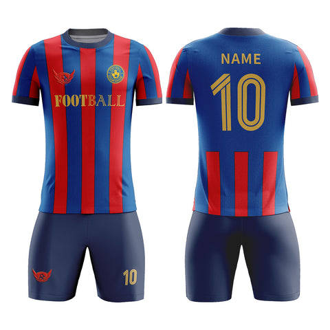Maglia da calcio personalizzata con stampa a sublimazione – Set da calcio ad asciugatura rapida