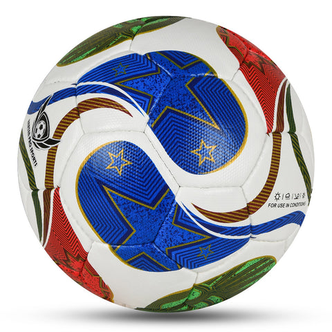 WM Design Handgenähter TPU-Fußball – Hergestellt in Pakistan für Spiel & Training