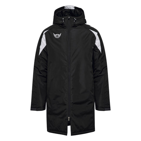 Herten Pro Sports Premier Trainerjacke | Extra-lange Seitenlinien-Jacke für alle Wetterbedingungen