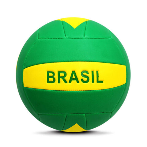 Volleyball mit brasilianischer Flagge als Souvenir