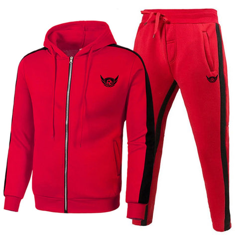 Professioneller Fußball Trainingsanzug – Full-Zip Trainingsset für Warm-Up & Sport