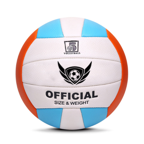 Volleyball aus genarbtem PVC-Leder für Werbezwecke