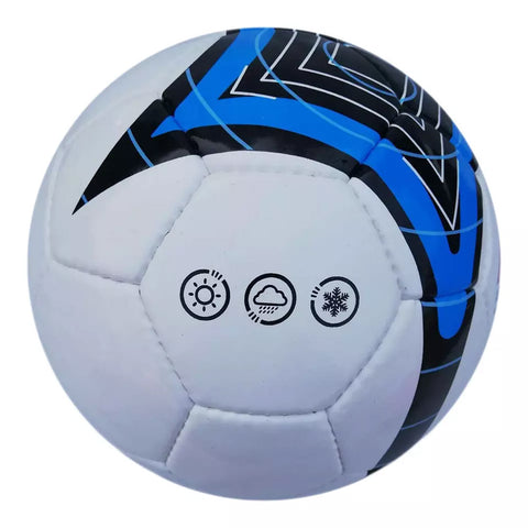 Pallone da calcio da allenamento Herten Pro Sports da 32 pannelli - Pallone da allenamento in PVC cucito a mano
