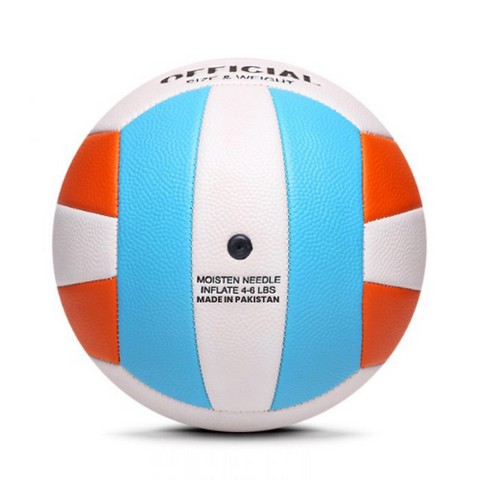 Volleyball aus genarbtem PVC-Leder für Werbezwecke