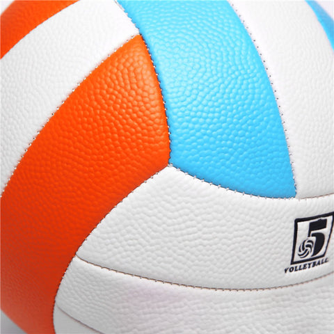 Volleyball aus genarbtem PVC-Leder für Werbezwecke