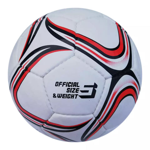 Pallone da calcio da allenamento Herten Pro Sports da 32 pannelli - Pallone da allenamento in PVC cucito a mano