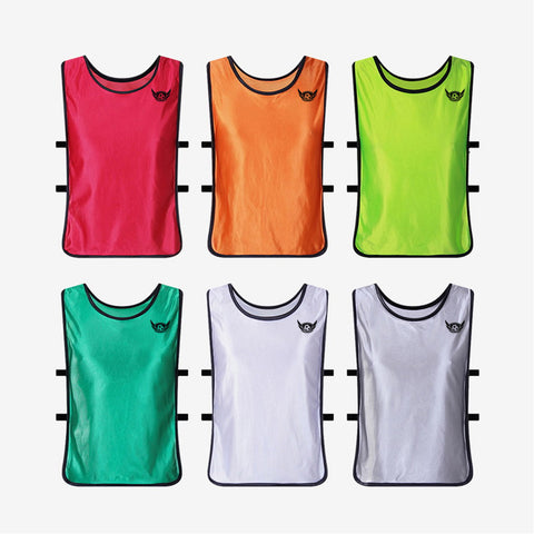 Herten Pro Sports Football Training Bibs | Breathable Mesh Vests for Practice